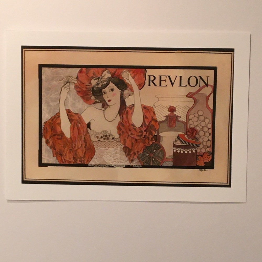 REVLON Giclee print on premium paper